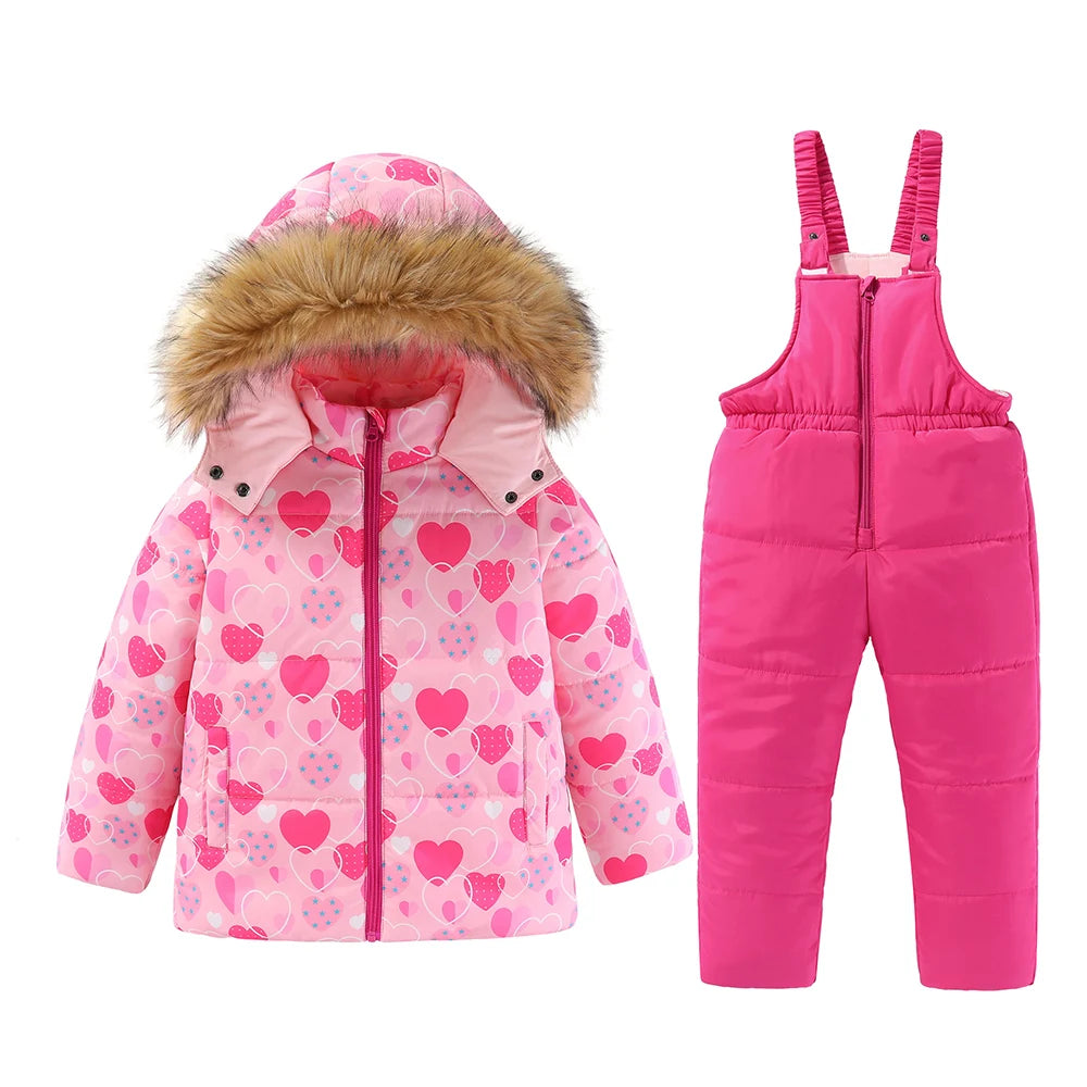 4-8T Kids Winter Warm Suit