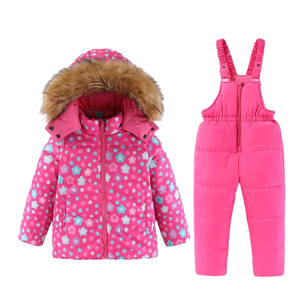 4-8T Kids Winter Warm Suit