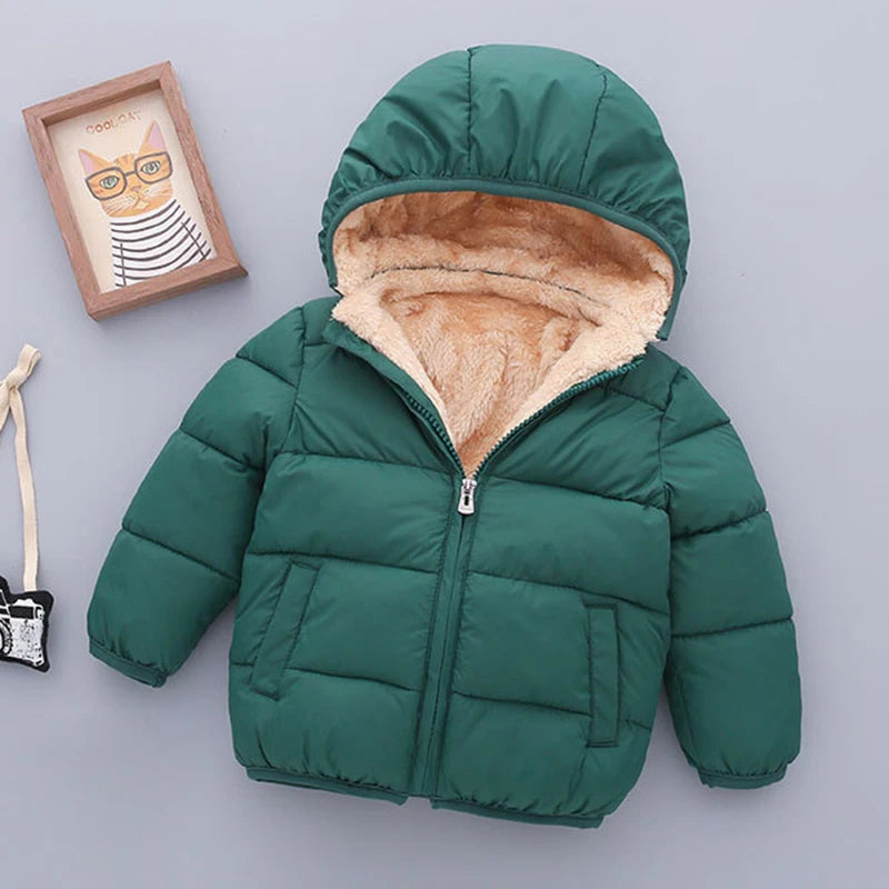 Winter Fleece Jacket For Children