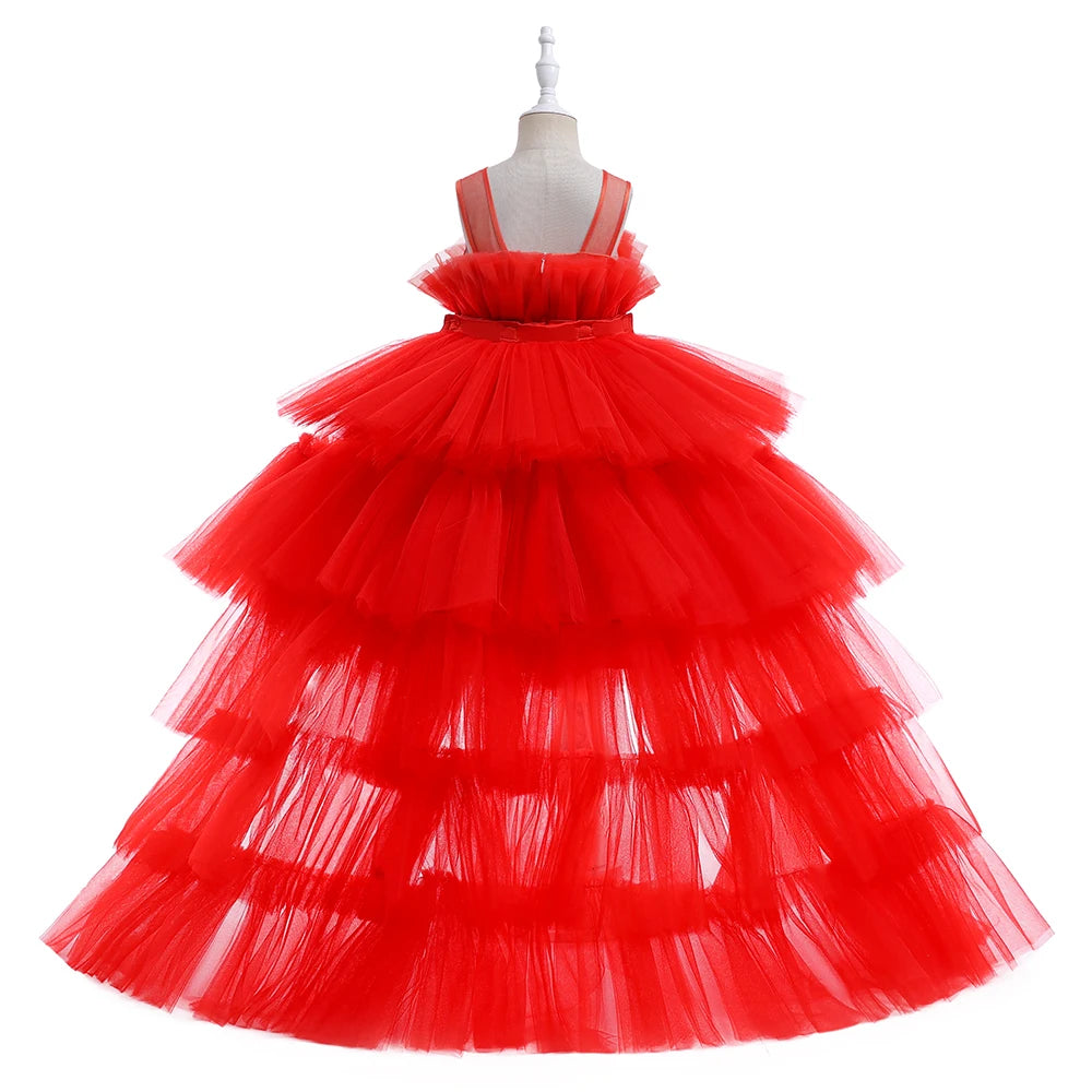Flower Party Dresses For Girl Children