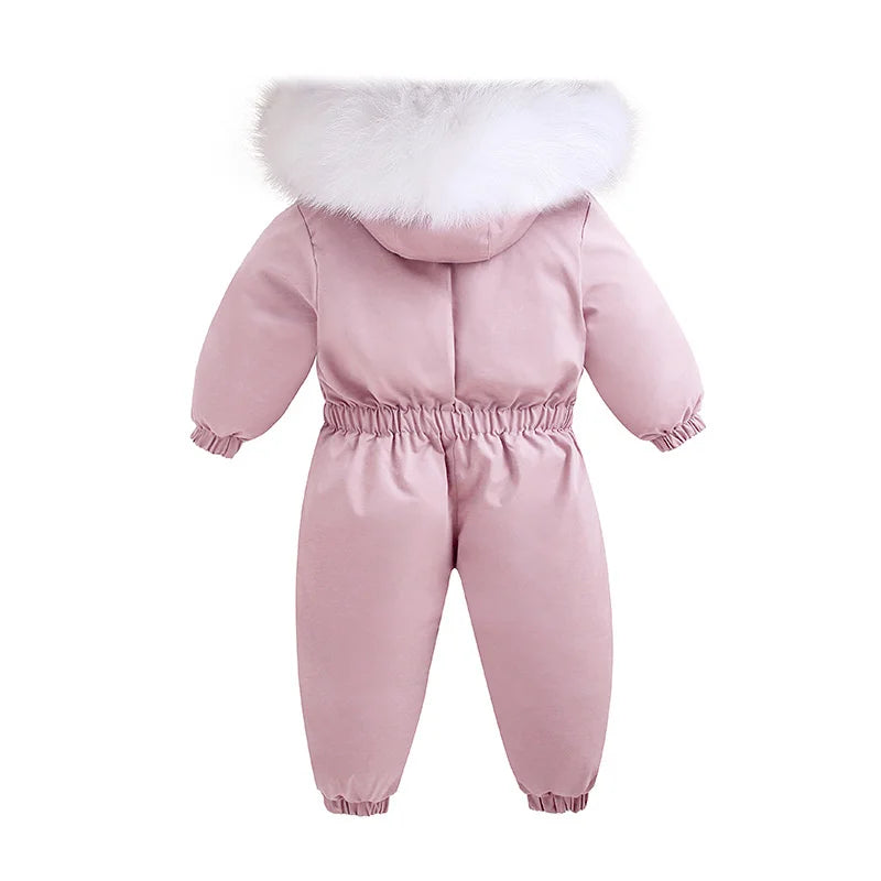 Suit Plus Velvet Baby Jumpsuit