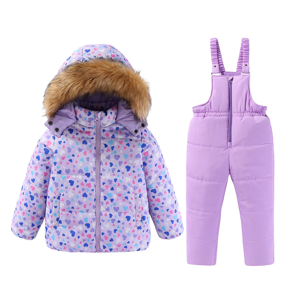 4-8T Kids Winter Warm Suit