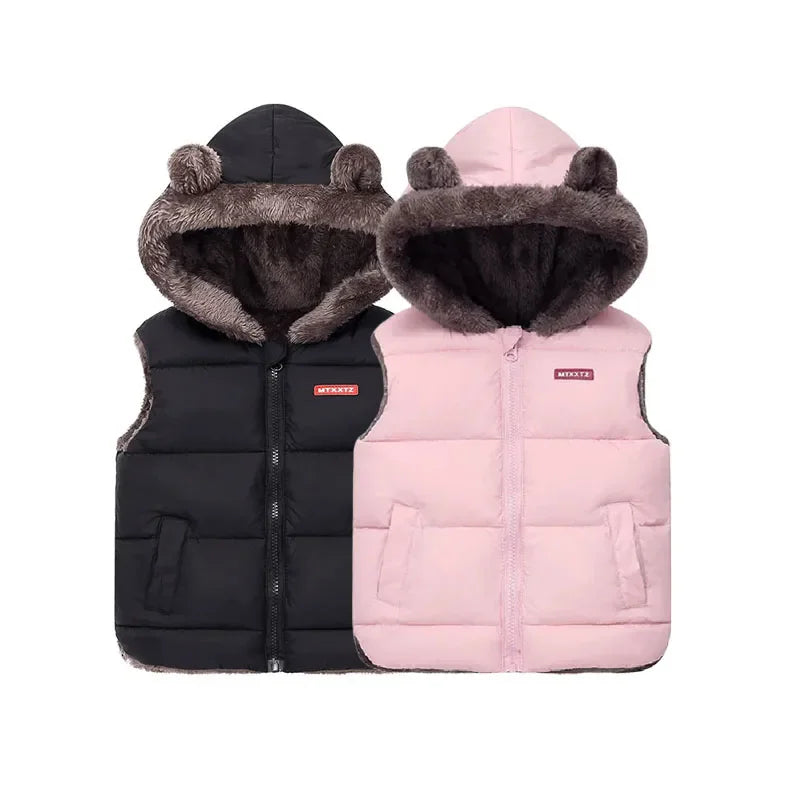 Hooded Down Vest 2-6Years