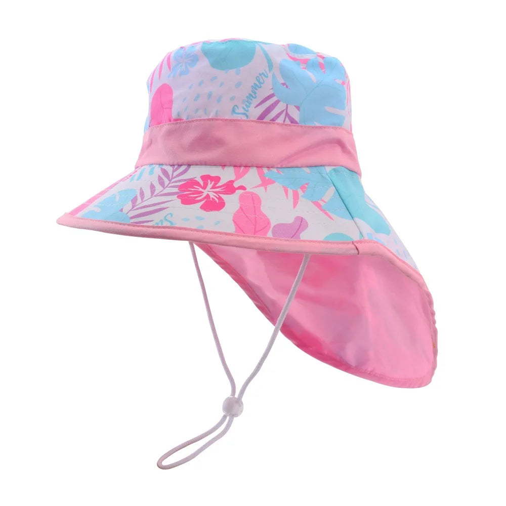 New Panama Summer Baby Bucket Hat for Boys & Girls