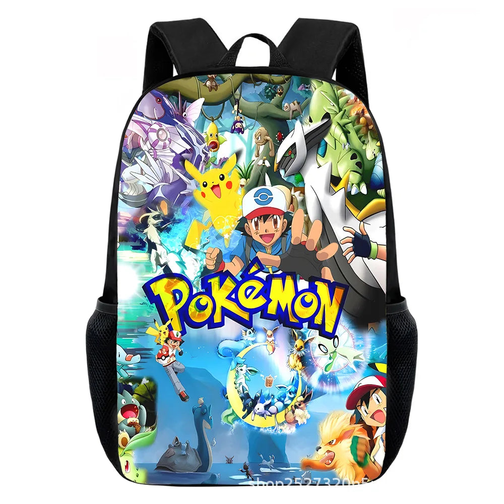 Cartoon Pikachu Backpacks