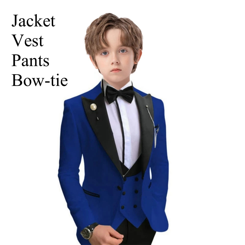 Classic 4-Piece Suits for Boys 3T-14