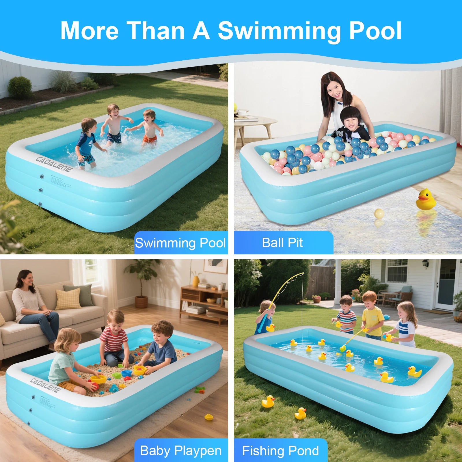 Inflatable swimming Pool for Kids and Adults
