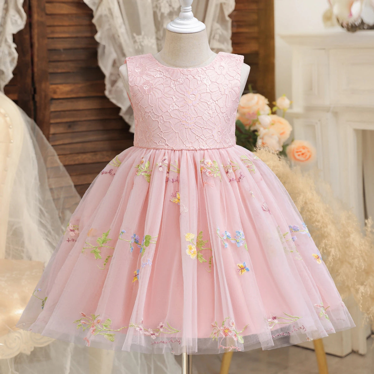 3-8Y Girls Princess Dress