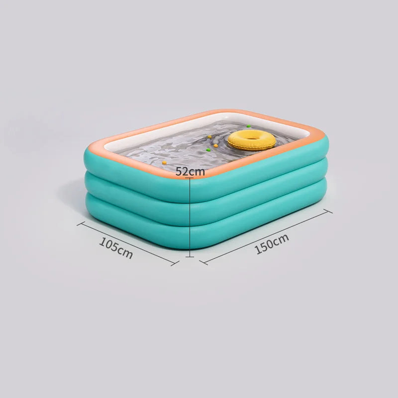 1 piece of super large family ocean giant inflatable swimming pool .