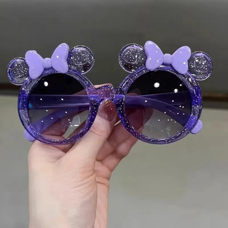 Cute Crystal Bow Girls  Sunglasses