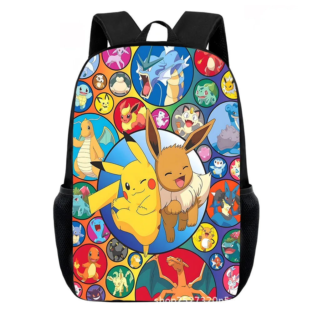 Cartoon Pikachu Backpacks