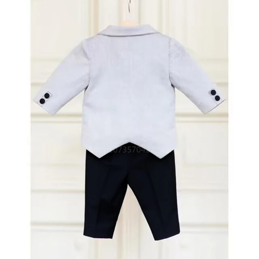 Children's Formal Suits Light Gray