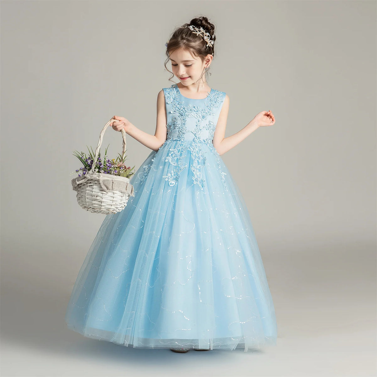 Lace Dress Gown Princess