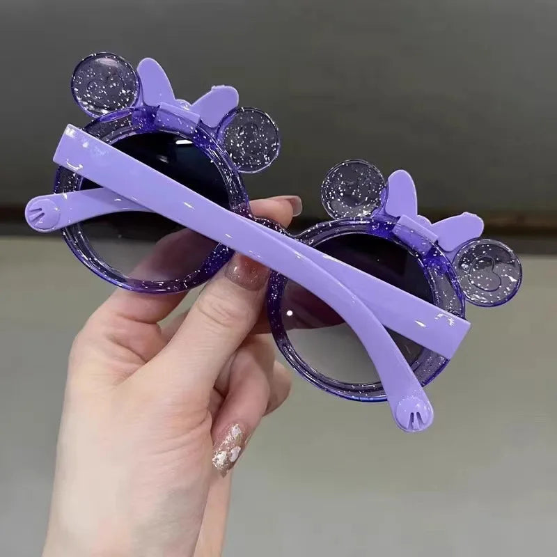 Cute Crystal Bow Girls  Sunglasses