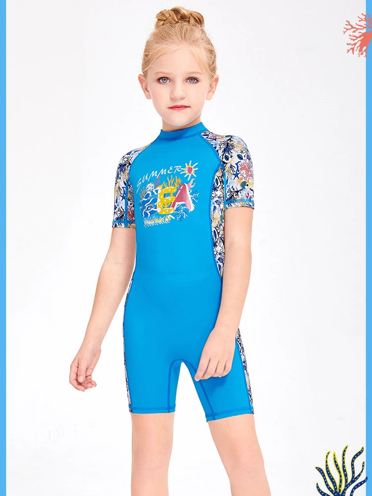 One Piece Swimsuits Girls Swimwear