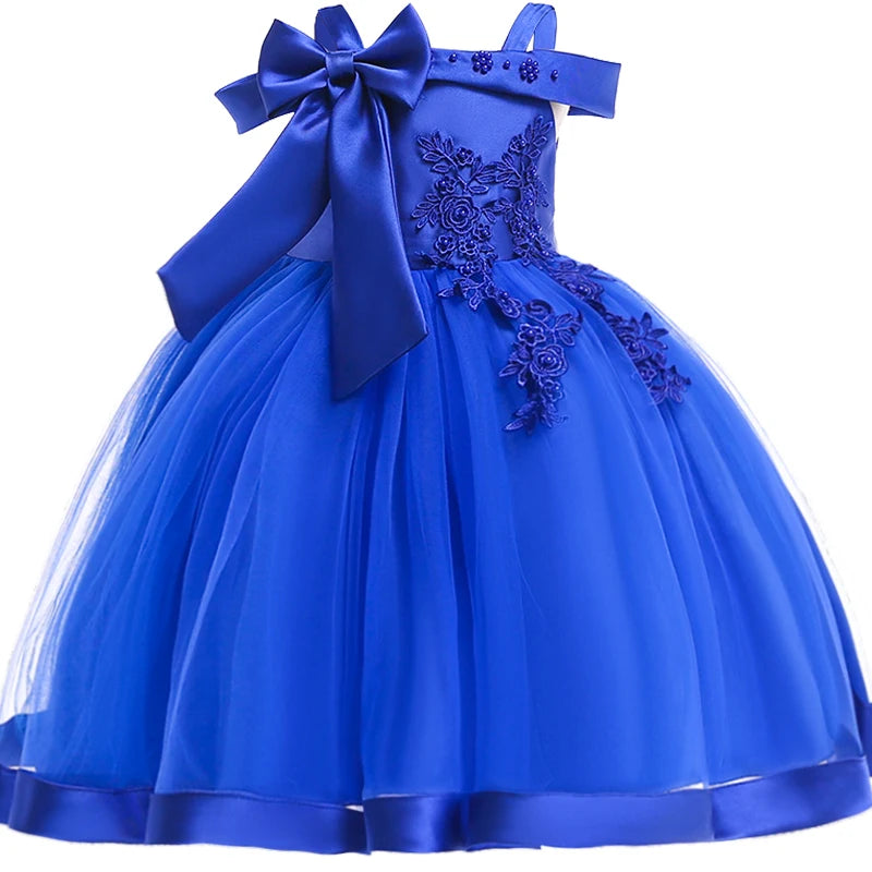 3-10 Years Kids Christmas Party Dresses For Girls
