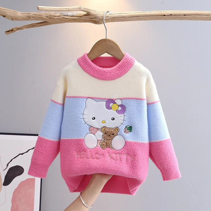 Hello Kitty Girls'  Warm Fashion Sweater