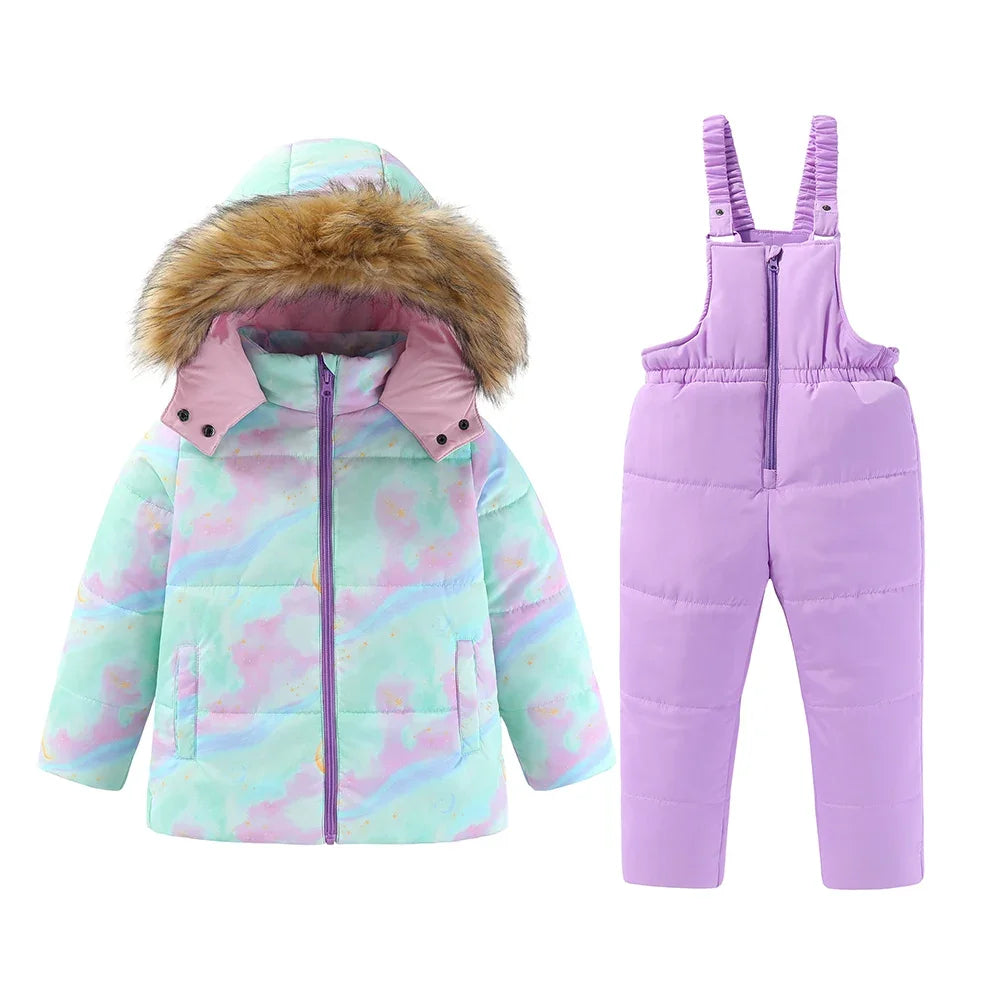 4-8T Kids Winter Warm Suit