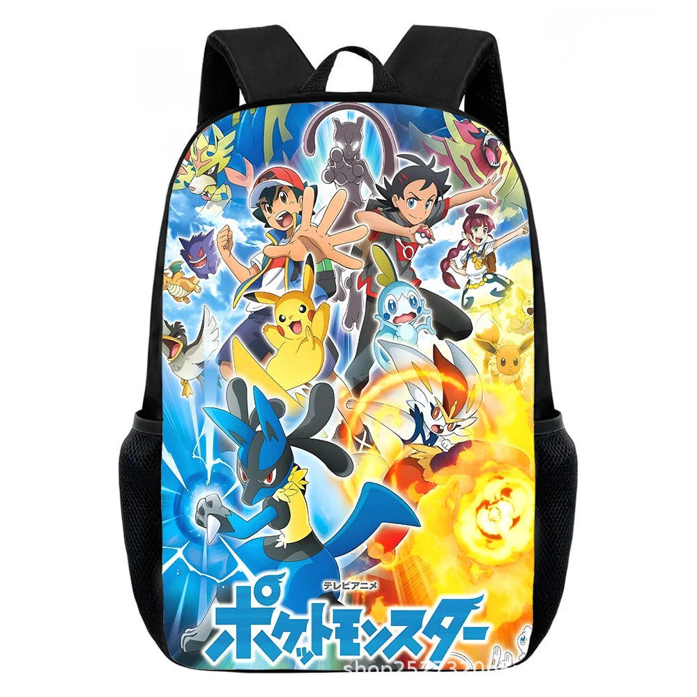 Cartoon Pikachu Backpacks