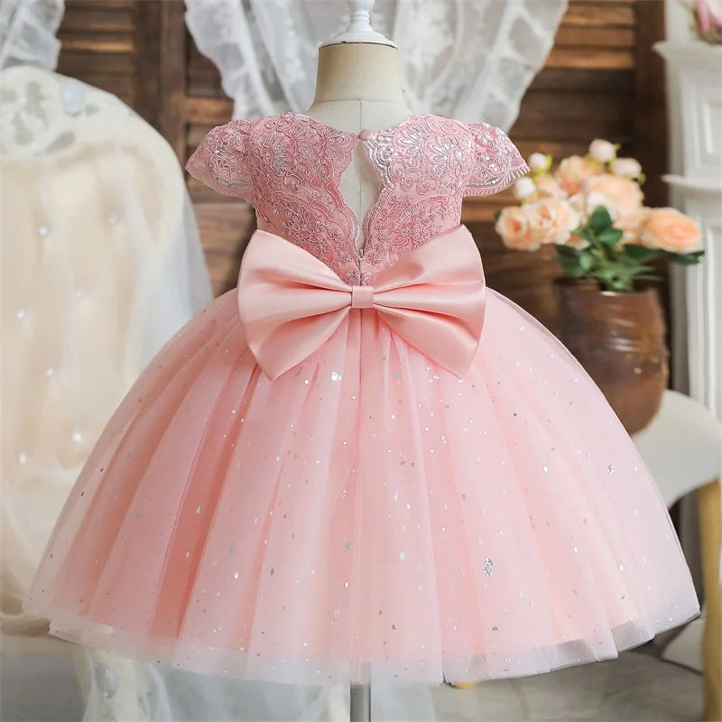 Champagne Bow Dress