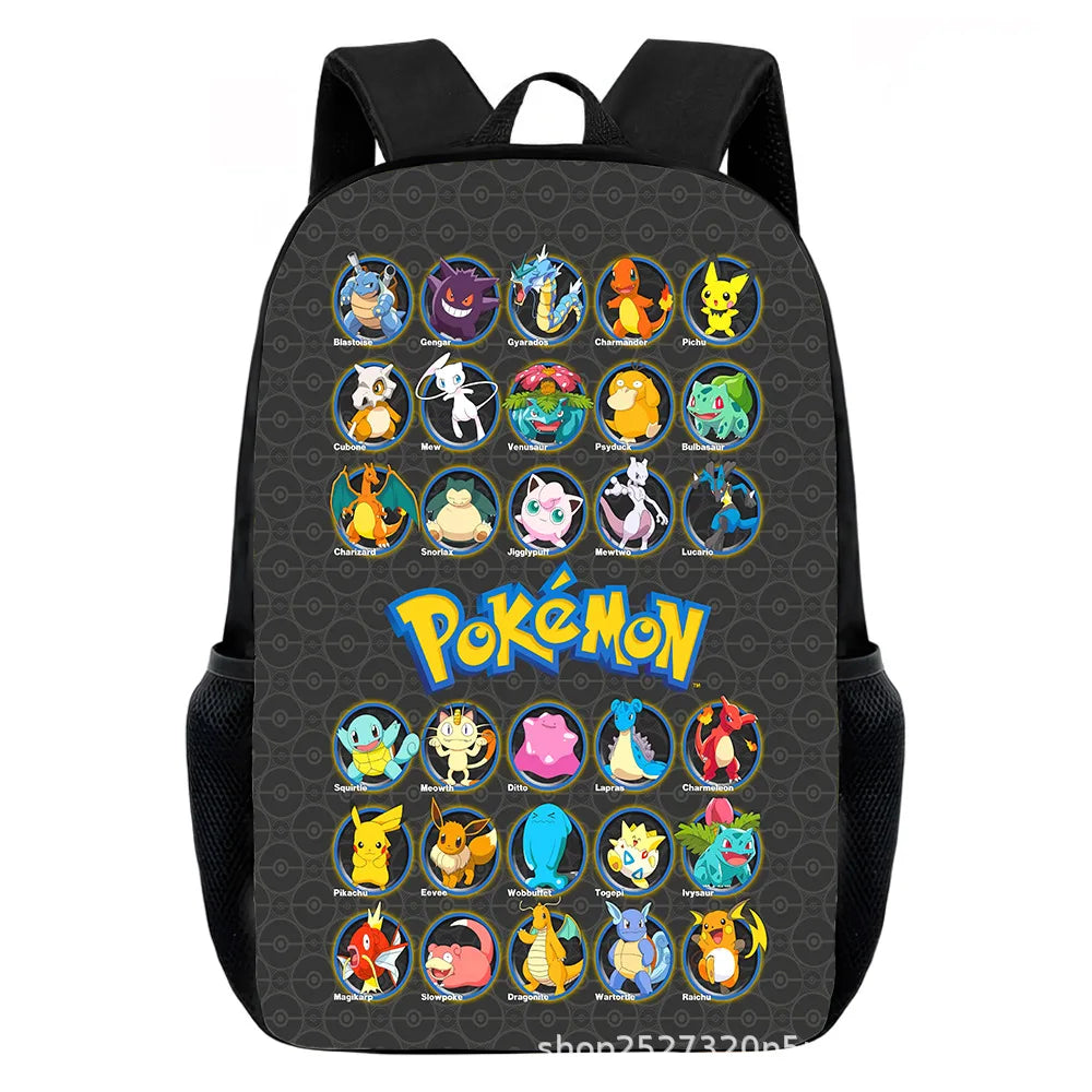 Cartoon Pikachu Backpacks