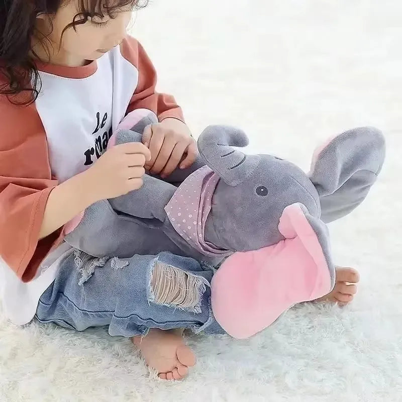 Hide-and-seek Elephant Plush Toy