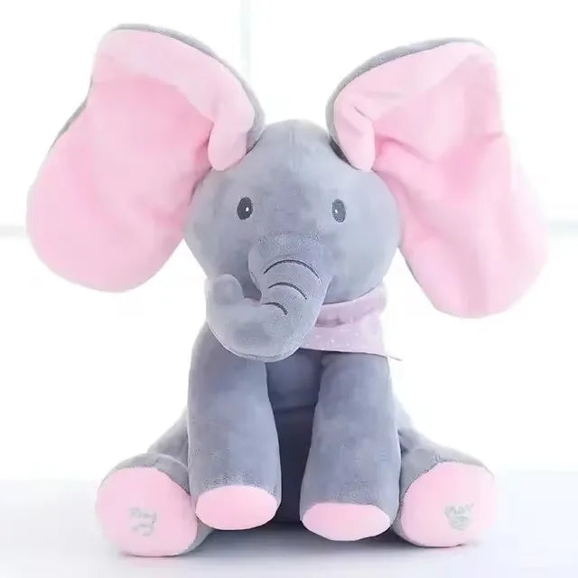 Hide-and-seek Elephant Plush Toy