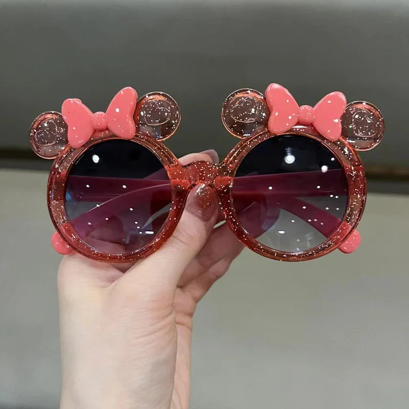 Cute Crystal Bow Girls  Sunglasses