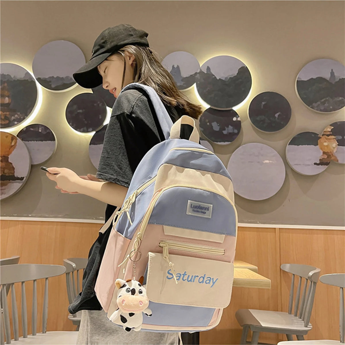 Waterproof Schoolbag for Girls