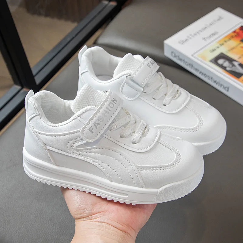New Leather Upper Sneakers for Kids