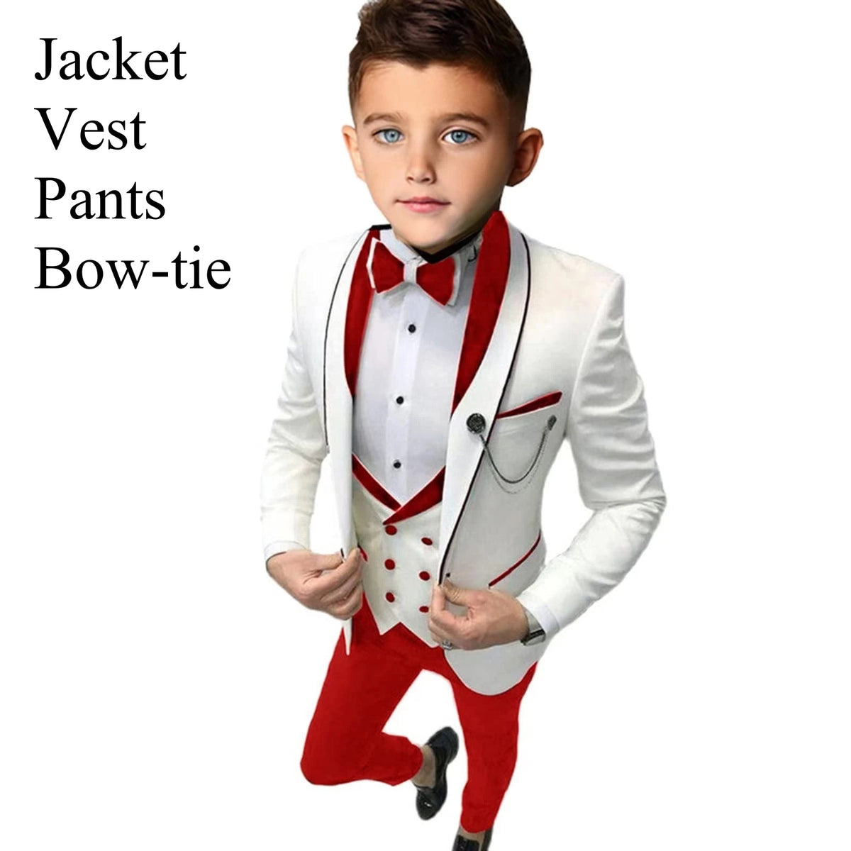 Classic 4-Piece Suits for Boys 3T-14