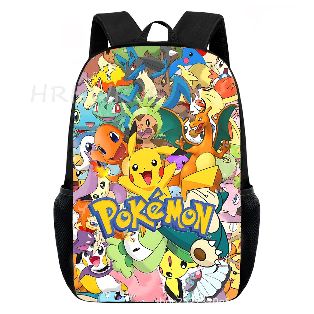 Cartoon Pikachu Backpacks
