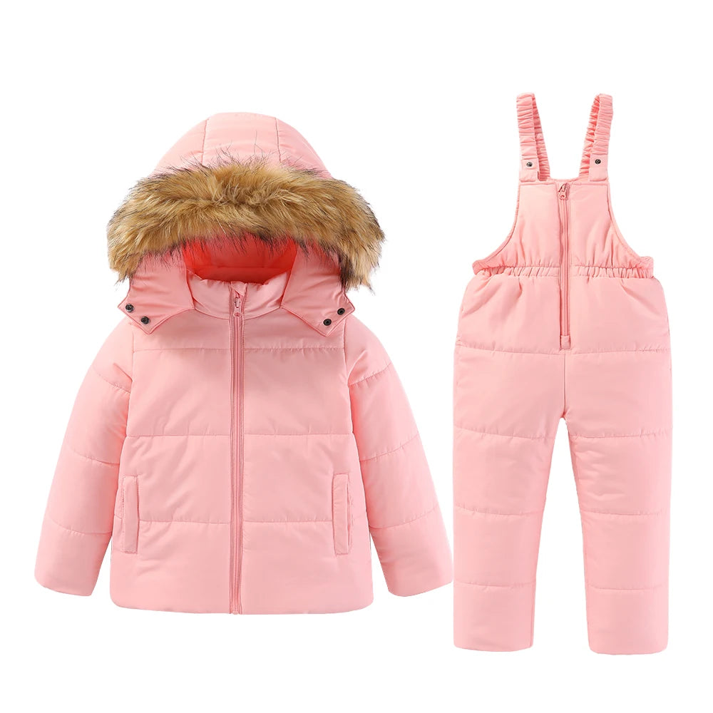 4-8T Kids Winter Warm Suit