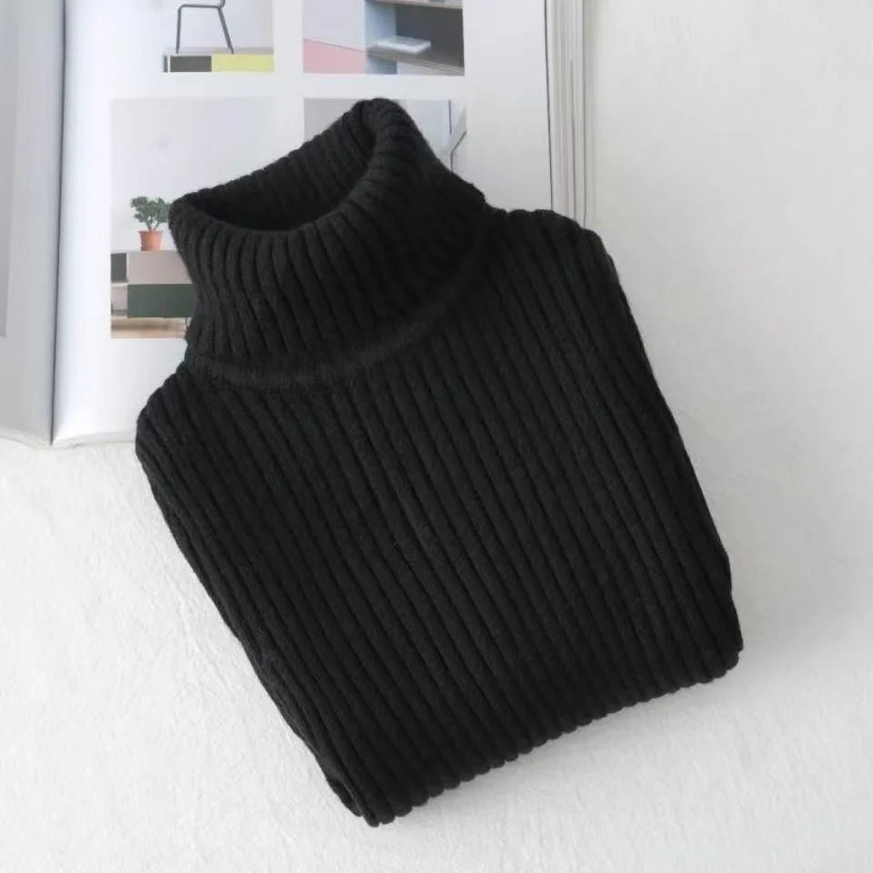 Fashion Girls Winter Turtleneck Knitted Sweaters