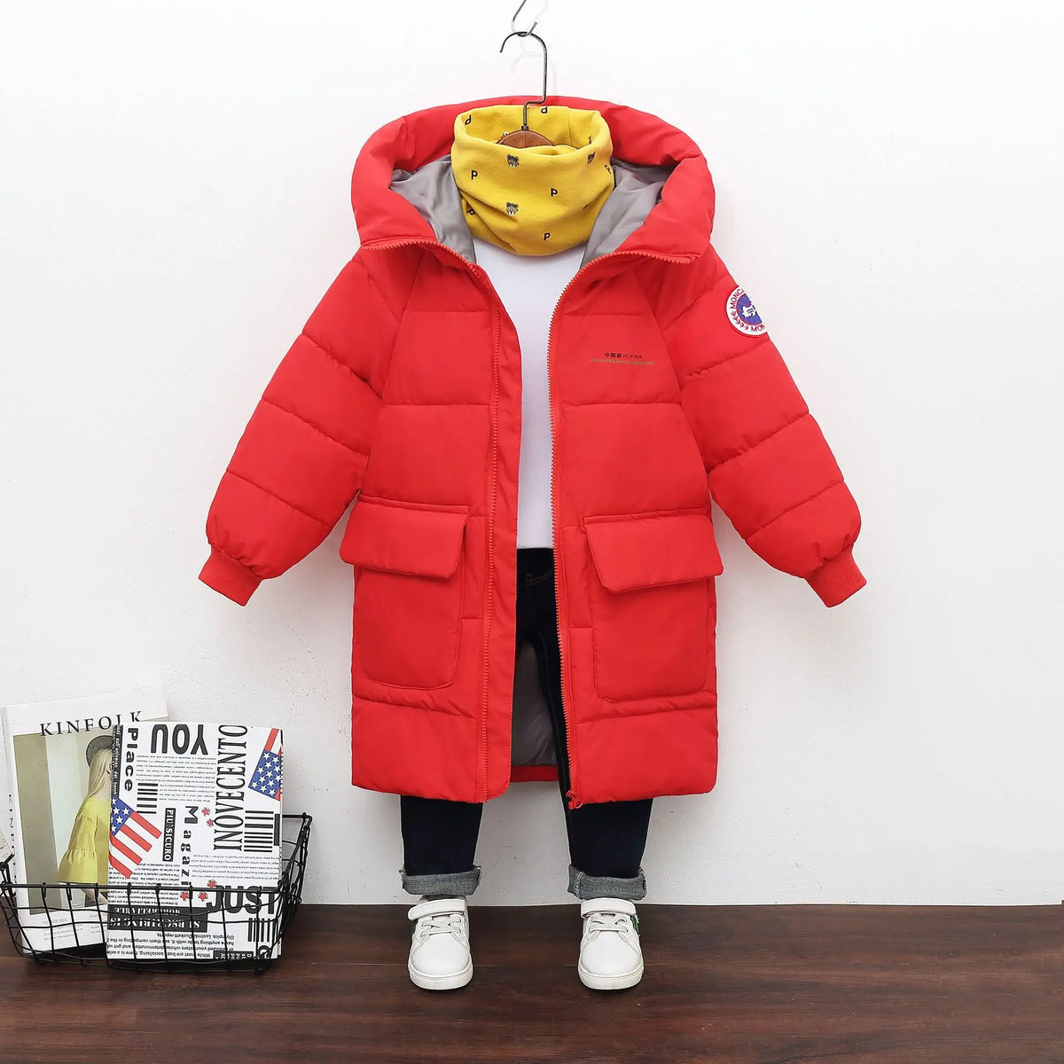 Winter Children Down Cotton Jacket