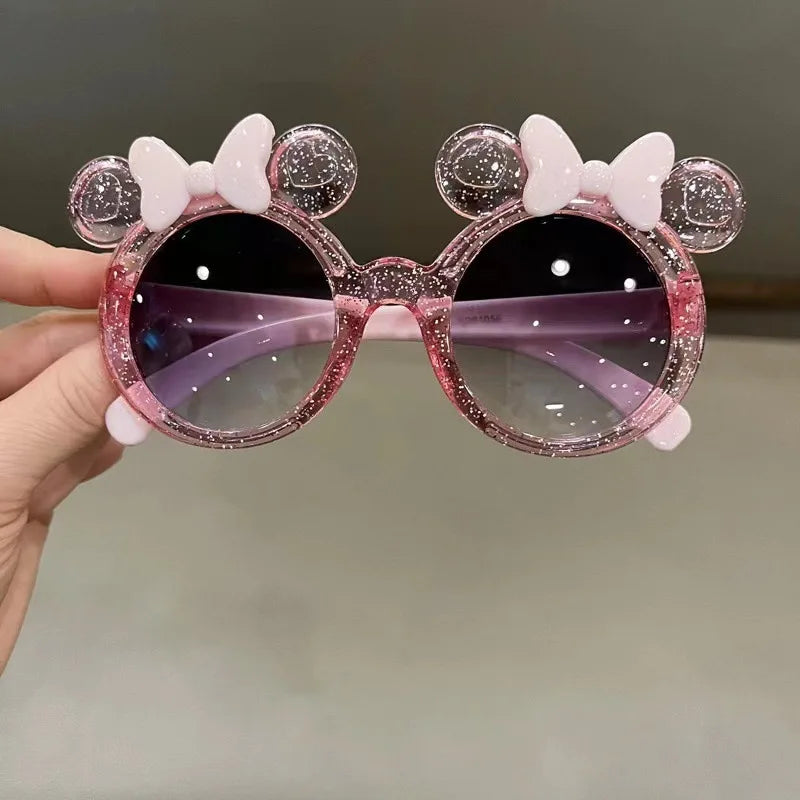 Cute Crystal Bow Girls  Sunglasses