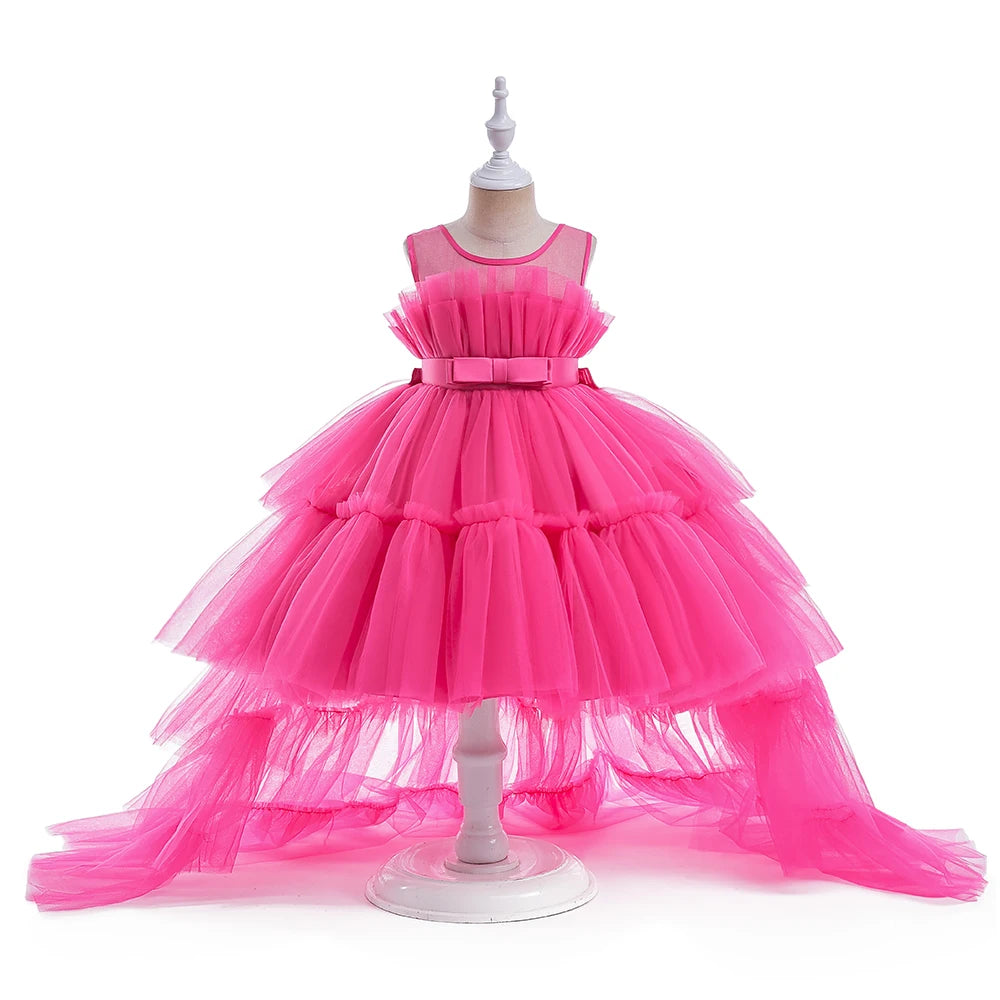 Flower Party Dresses For Girl Children