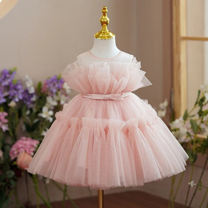 Flower  Princess Dresses for Girls 1-5 Yrs
