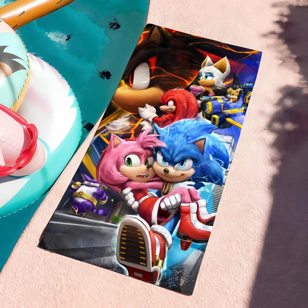 Classic Game S-Sonic-The H-Hedgehog 3 Cool Towel