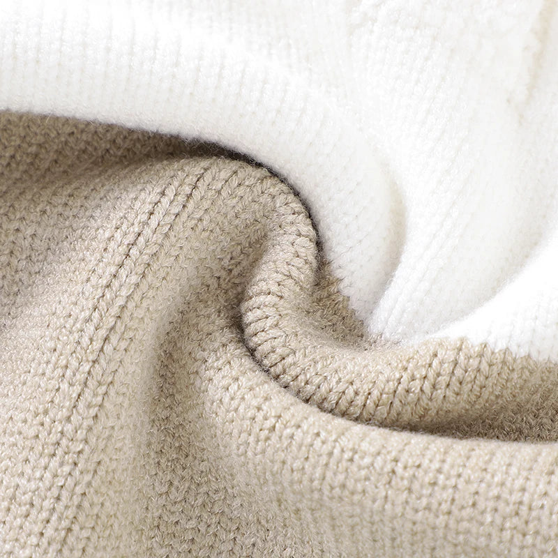 Winter Casual Round Neck Long Sleeve Knit  Boys Pullovers 1-3Y