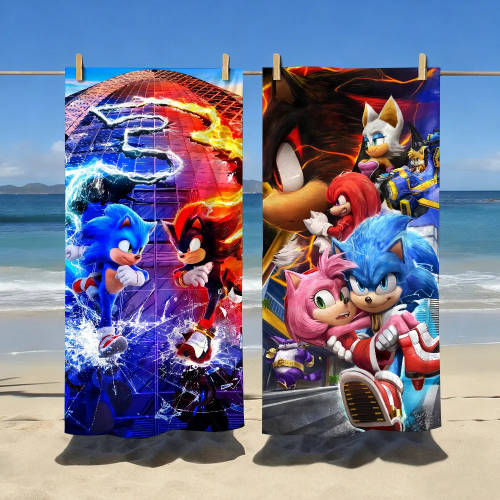 Classic Game S-Sonic-The H-Hedgehog 3 Cool Towel
