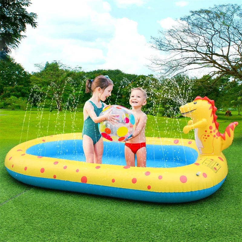 Inflatable Sprinkler Pool for Kids