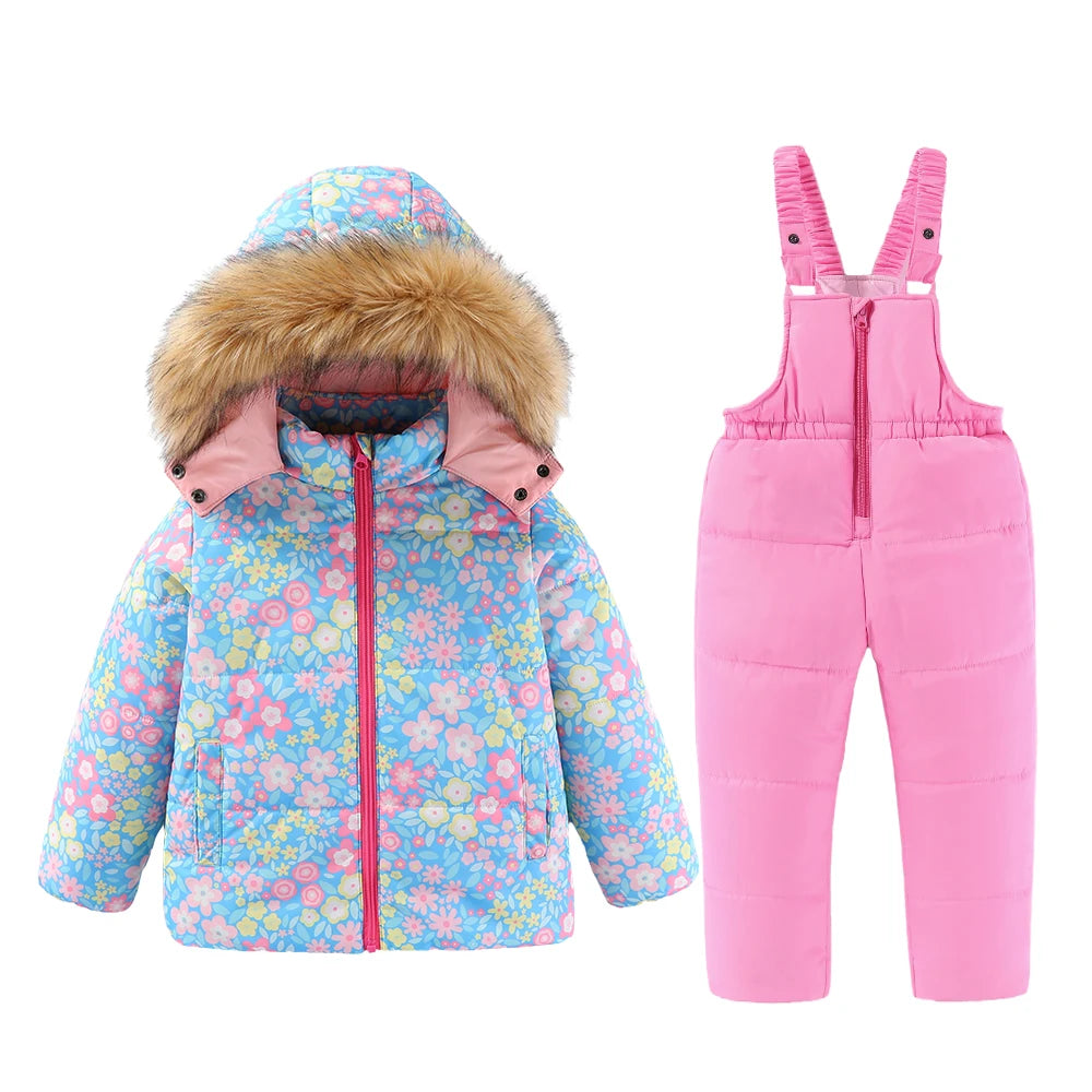 4-8T Kids Winter Warm Suit