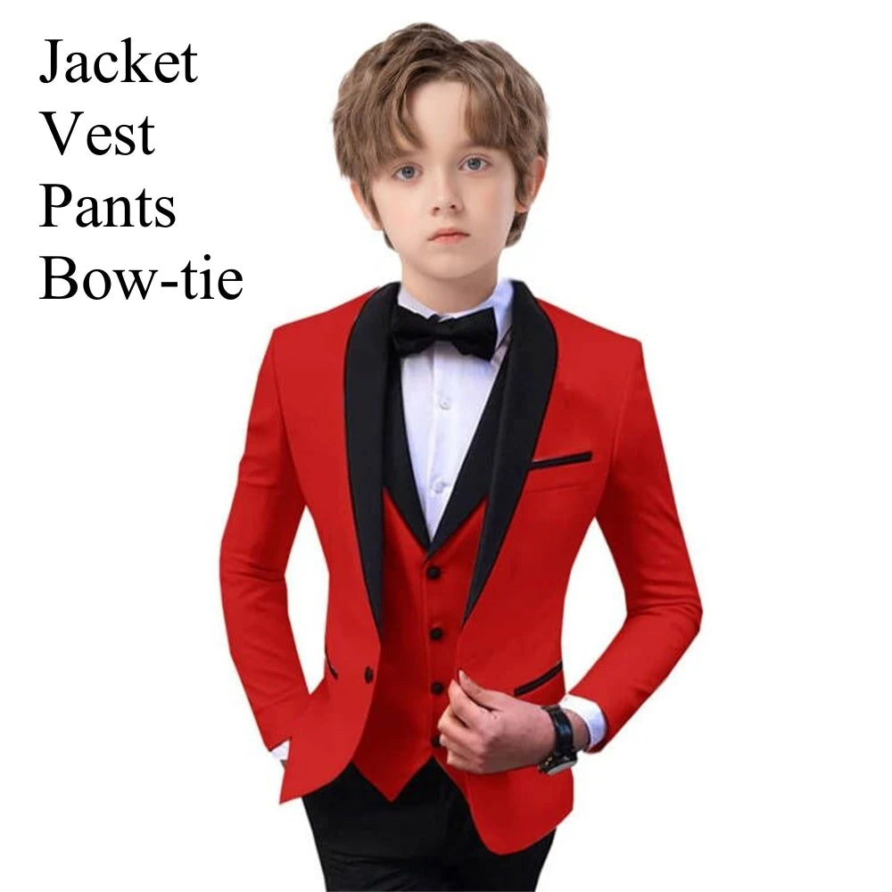 Classic 4-Piece Suits for Boys 3T-14