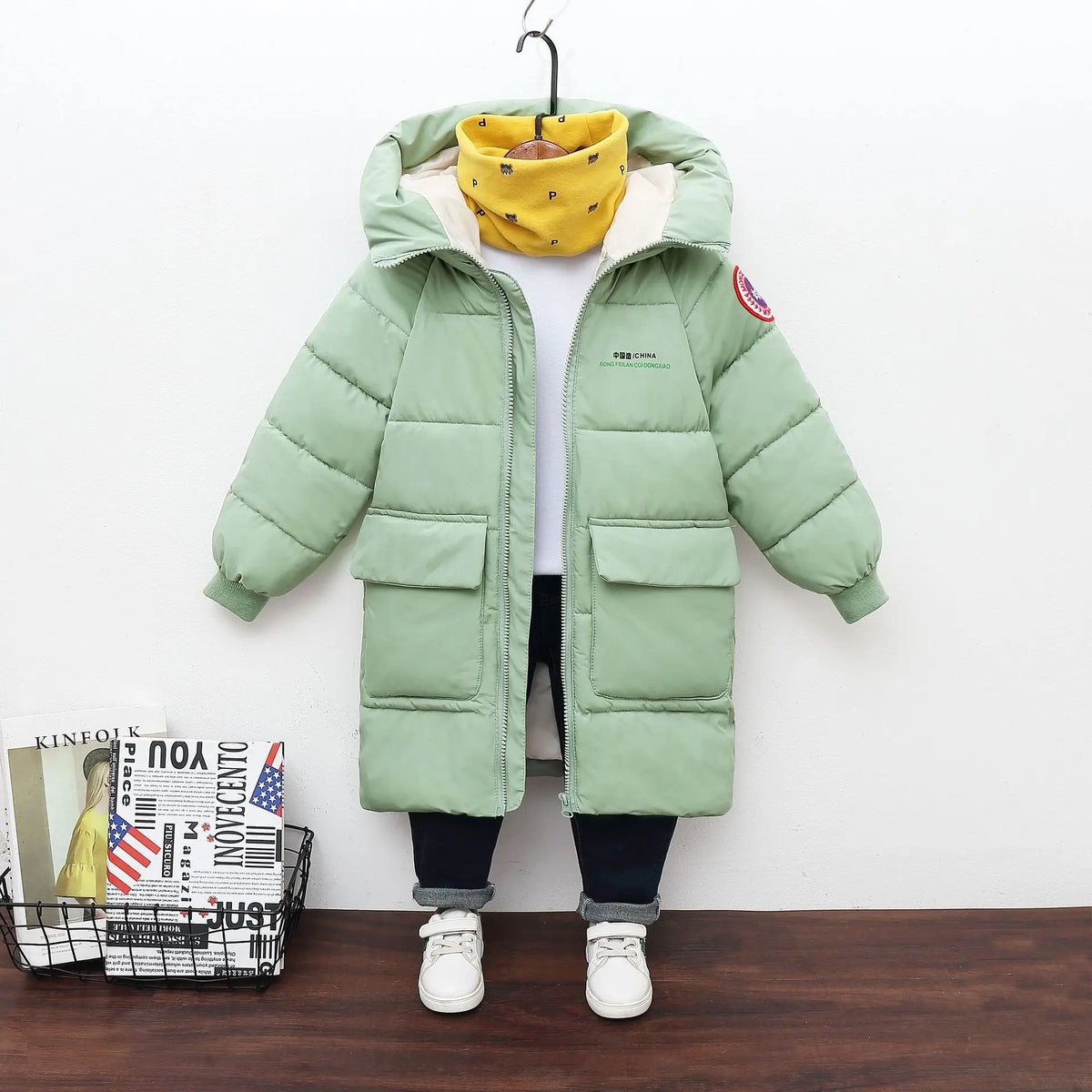 Winter Children Down Cotton Jacket