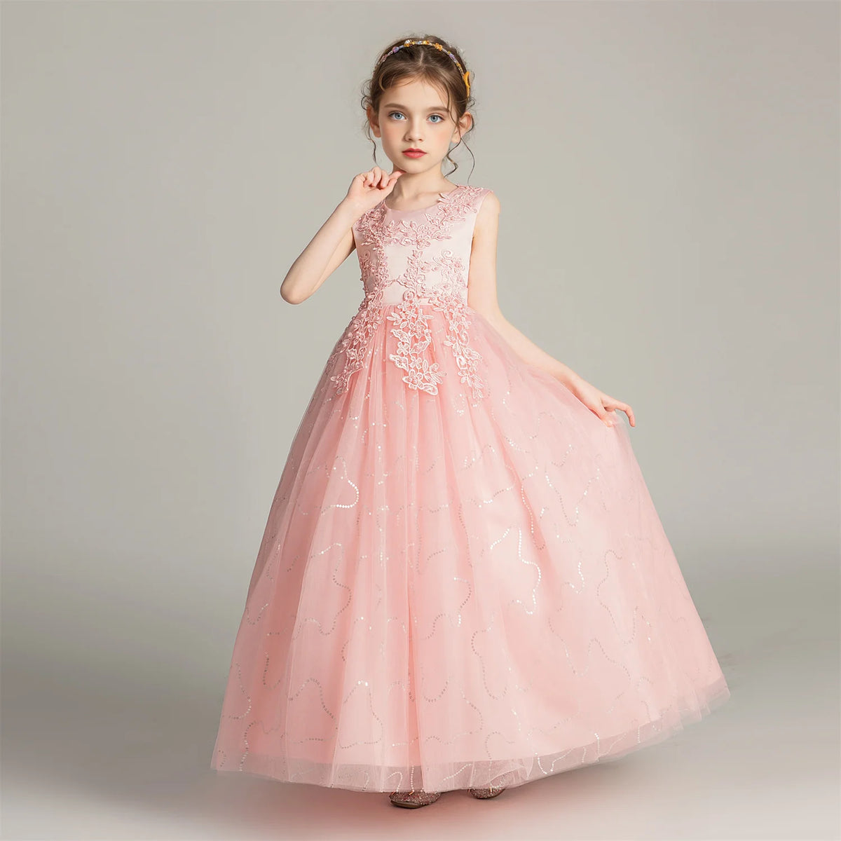 Lace Dress Gown Princess