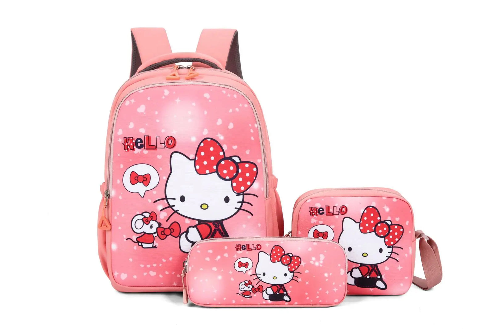 Cute Backpack Set for Girls 3 Piece