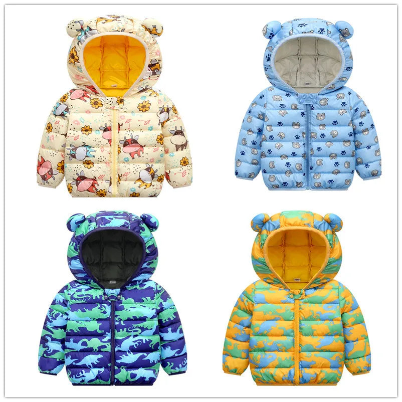 Hooded Lightweight Unisex Kids Jacket