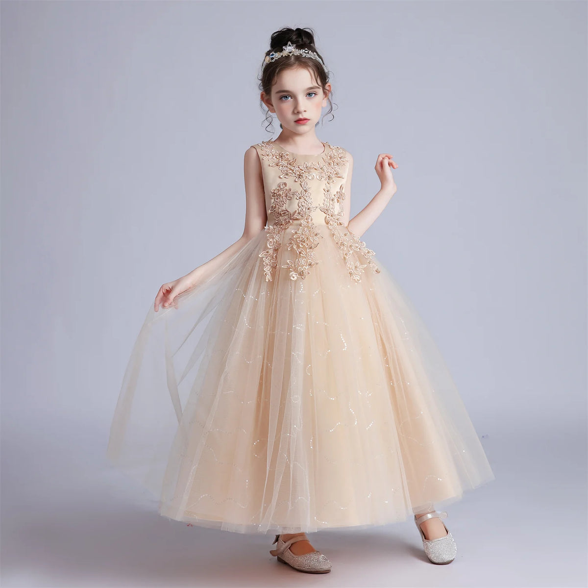 Lace Dress Gown Princess