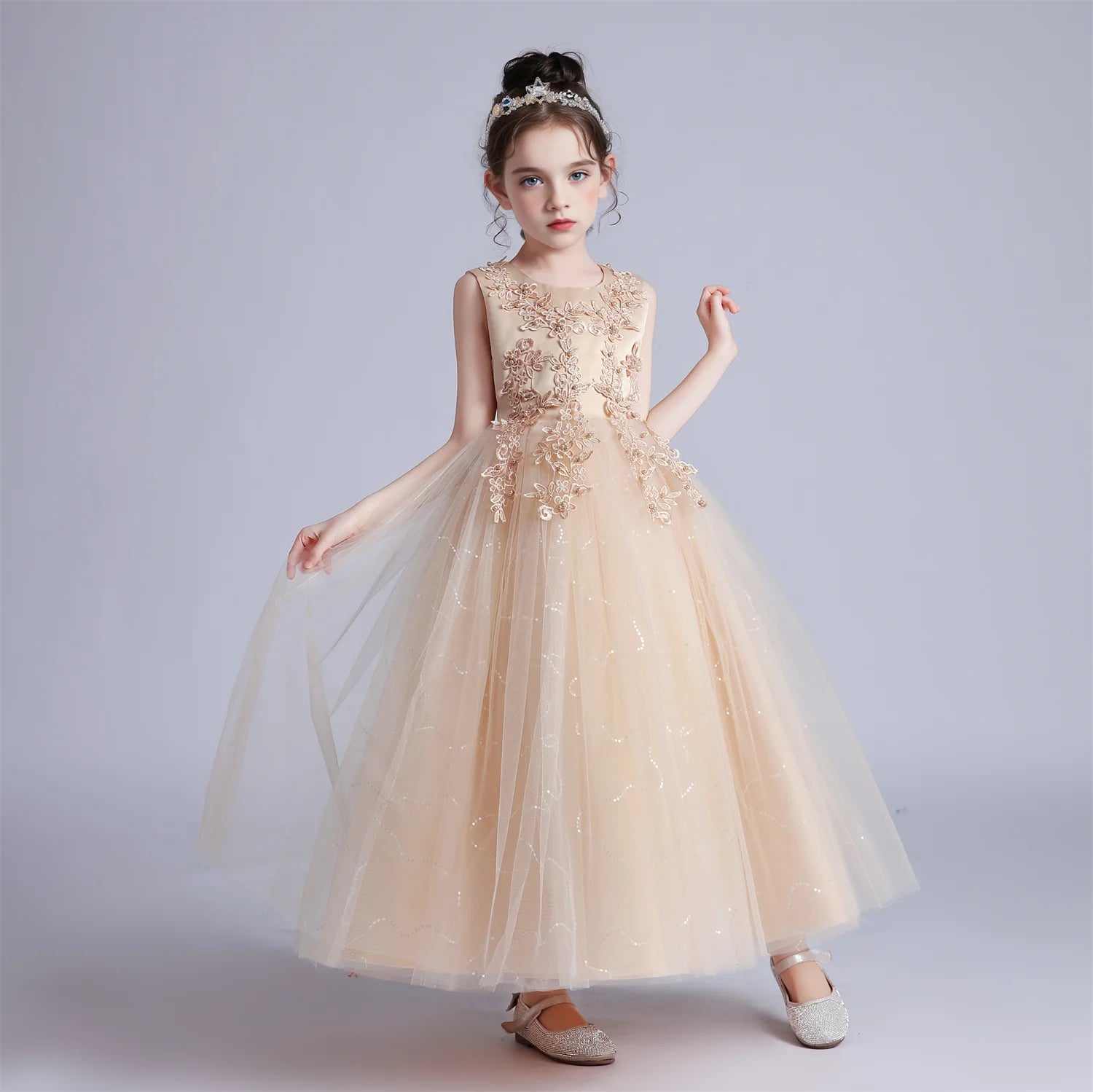 Lace Dress Gown Princess